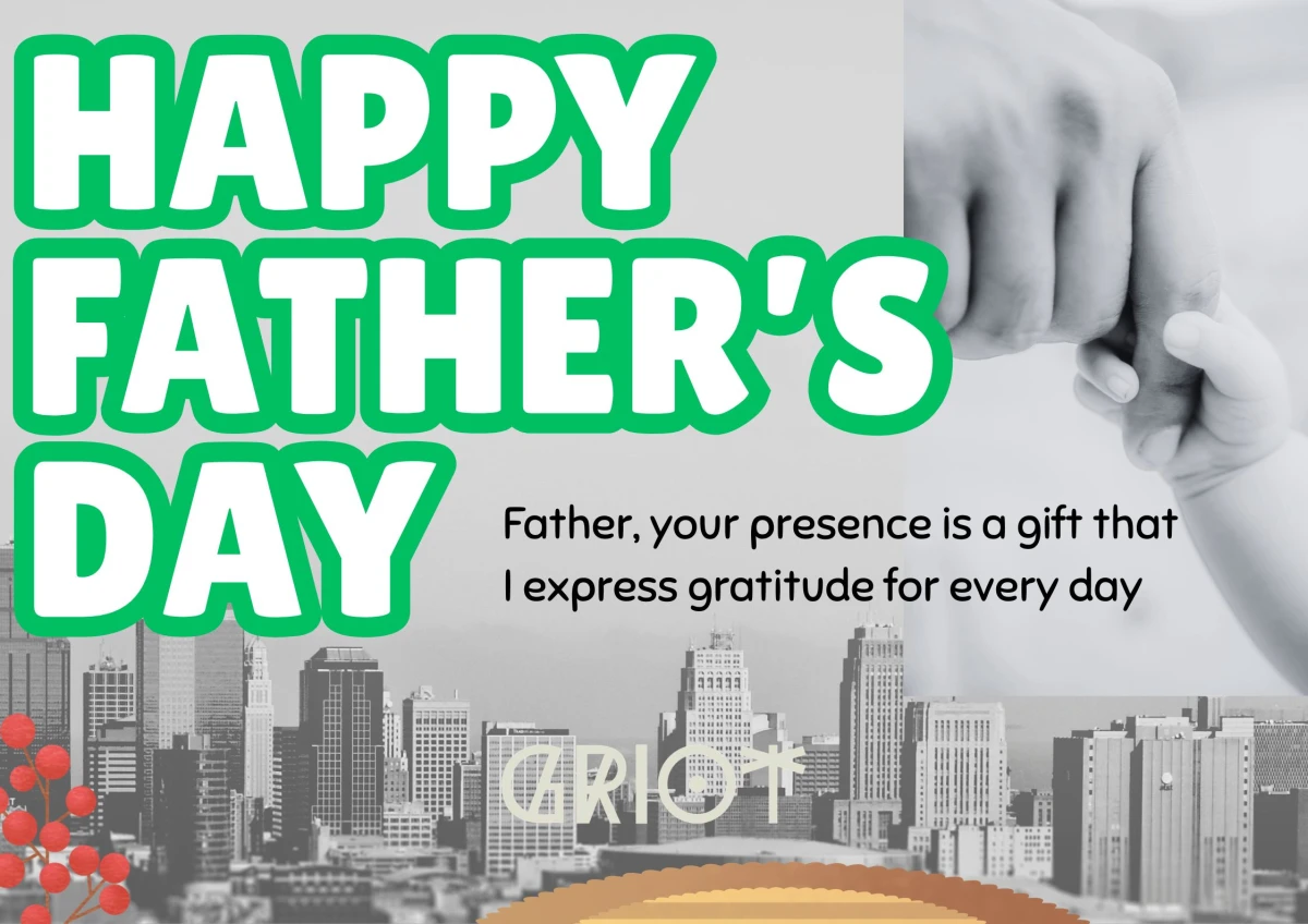 FATHER'S DAY 2026 — SUNDAY, 21 JUNE