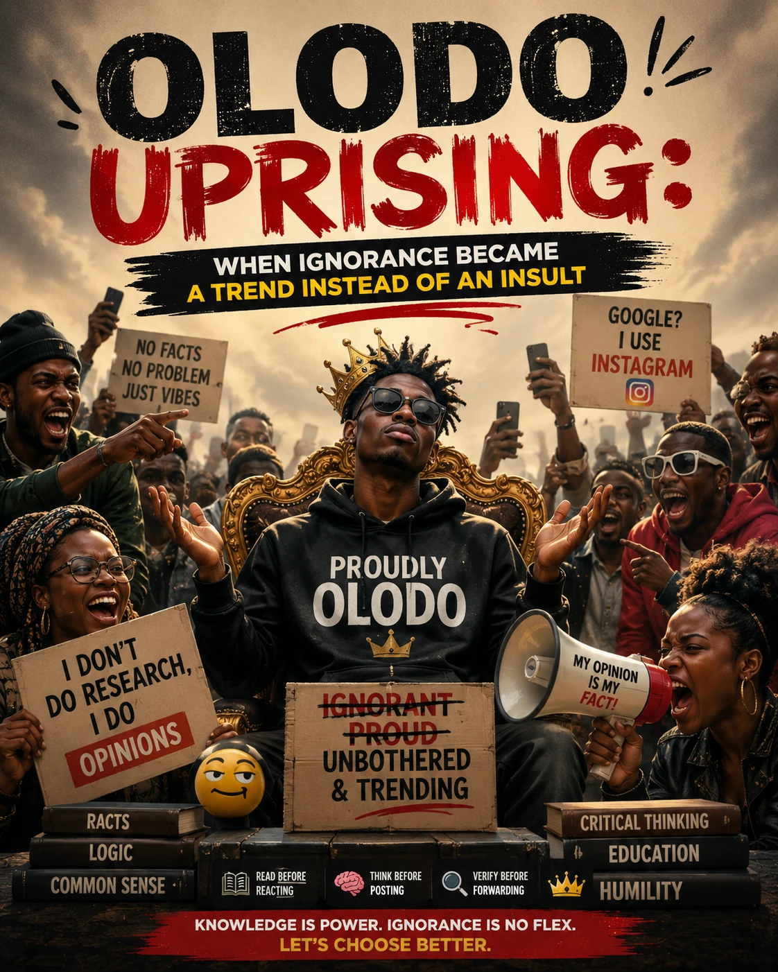 🚨Olodo Uprising: When Ignorance Became a Trend Instead of an Insult