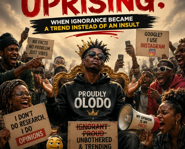 🚨Olodo Uprising: When Ignorance Became a Trend Instead of an Insult
